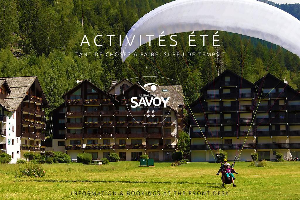 Aparthotel Les Balcons Du Savoy Chamonix Exterior foto